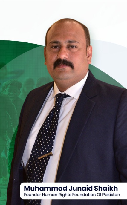 Muhammad Junaid Shaikh - Founder President HRFP
